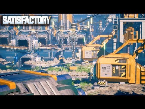 FAVORITE MULTIPLAYER BASE BUILDING & FACTORY GAME | Satisfactory Gameplay