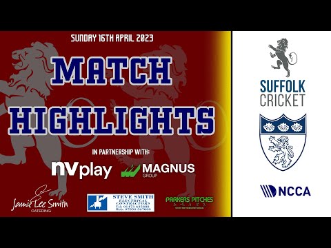 Suffolk Cricket Mens 1st XI vs Bedfordshire - T20 Friendly Highlights - 16th April 2023
