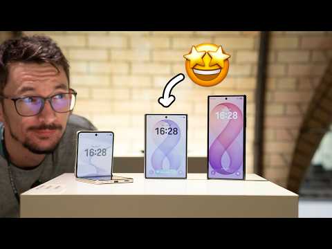 VÉGRE MEGLÉPTÉK! | Kezemben a Galaxy Z Fold8 és a Fold8 Ultra