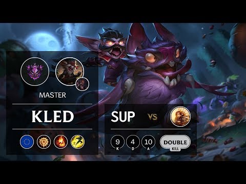 Kled Support vs Leona - EUW Master Patch 9.18