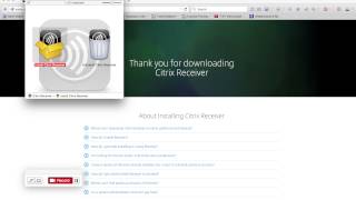 Mac Citrix Receiver Install