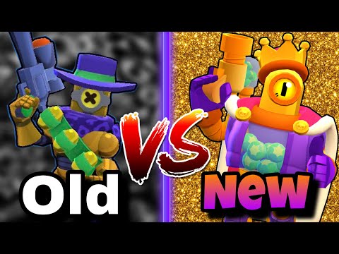 Brawl Stars Skins : Old VS New | Comparing old models to their newer versions | OG beta