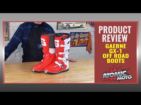 Gaerne GX-1 Boots Review by Atomic-Moto