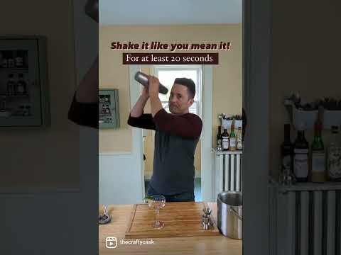 How To Perfect Your Cocktail Shaking