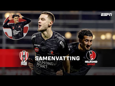 💫 Tarik Essakkati BELANGRIJK voor HELMOND! 🅰️ ➕ ⚽️ | Samenvatting TOP Oss - Helmond Sport