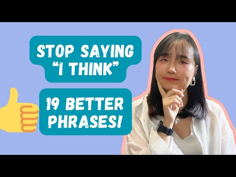 Stop Overusing “Wǒ Juéde” (I Think...) in Chinese - say THIS instead | 19 Advanced Alternatives