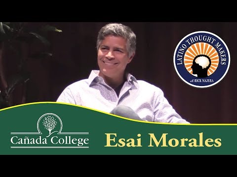Cañada College Thought Makers - Esai Morales