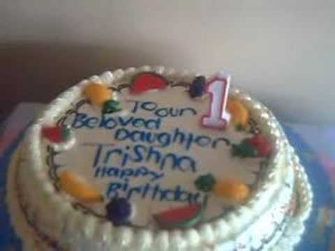 Birthday Cake of Trishna