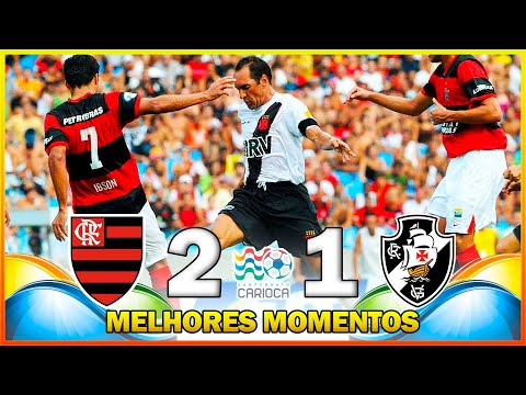FLAMENGO 2 x 1 VASCO ● HIGHLIGHTS ● GUANABARA CUP SEMIFINAL ● 2008 CARIOCA CHAMPIONSHIP