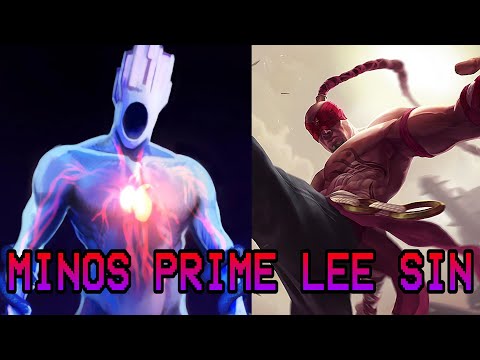 Minos Prime custom skin for Lee Sin's rework! (Ultrakill x League of Legends)
