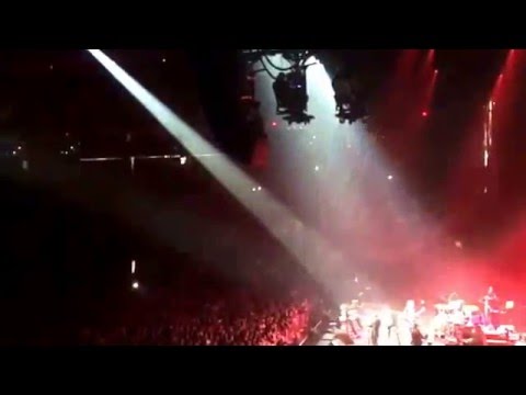 The killers singing Johnny be good with Wayne Newton. Las Vegas T-Mobile arena grand opening