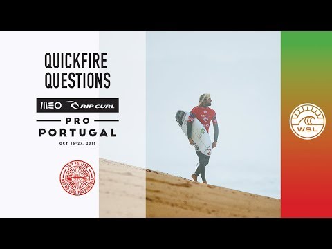 Quickfire Questions with Medina, Wilko and Owen | 2018 MEO Rip Curl Pro, Portugal