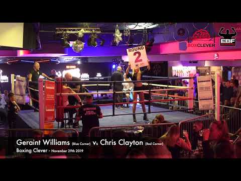 BOXCLEVER BOXING - Geraint Williams vs Chris Clayton