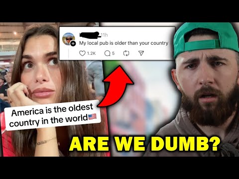 Dumb Americans with "Main Character Syndrome" in Europe... *we need help*