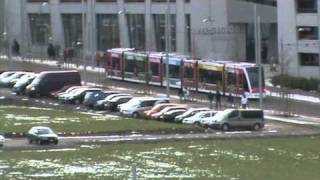 preview picture of video 'Eröffnung Linien Tram Bern-West Teil 3'