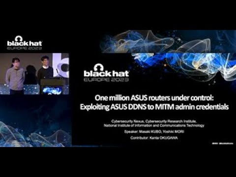 One Million ASUS Routers Under Control: Exploiting ASUS DDNS to MITM Admin Credentials