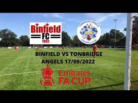OUR ANNUAL EMBARRASSMENT IN THE FA CUP - Binfield 4-0 Tonbridge Angels 17/09/2022