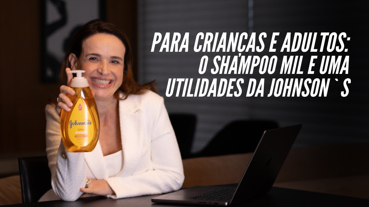 O shampoo 1001 utilidades para crianças e adultos | Johnson`s Baby Glicerina | Desvendando Rótulos