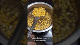 How to freeze corn easily | Frozen corn recipe | how to preserve corn | recipes | Frozen corn | corn