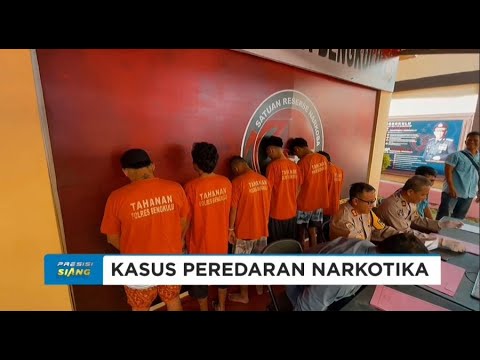 SATRESNARKOBA POLRESTA BENGKULU UNGKAP KASUS NARKOTIKA