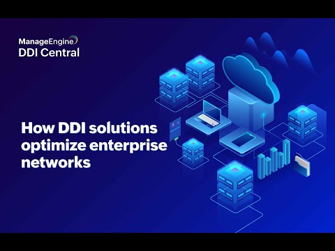 How DDI solutions optimize enterprise networks
