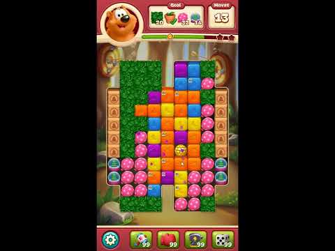 Toon Blast Level 7689 - NO BOOSTERS 🐻🐺🐱 | SKILLGAMING ✔️