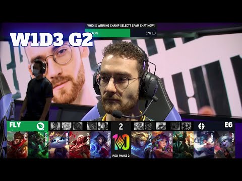 FLY vs EG | Week 1 Day 3 S12 LCS Summer 2022 | FlyQuest vs Evil Geniuses W1D3 Full Game