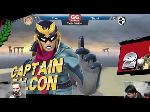 GG Bergen FS XIII - Zora (Falcon, Zero Suit Samus) vs Shuuk (Falcon, Ryu) - Winners Finals - Smash 4