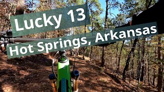 Lucky 13 Trail, Hot Springs, Arkansas.