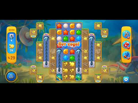 Fishdom level 8047, 8048, 8049 / Фишдом уровень 8047, 8048, 8049