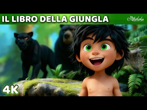 Il Libro della Giungla 🐒🌴 | 3D 4K | Storie Per Bambini Cartoni Animati