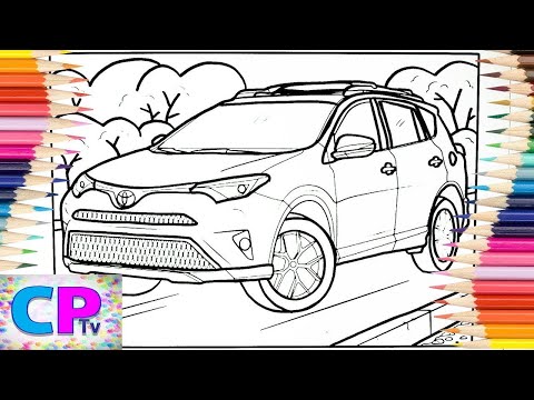 Toyota RAV 4 Coloring Pages/Awesome SUV Coloring/Anna Yvette - Red Line [NCS Release]