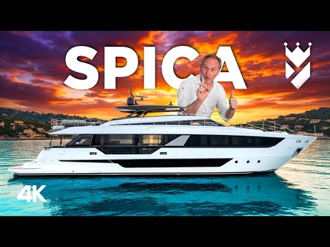 Ferretti 1000 “SPICA” Yacht Tour | 100-Foot Luxury Walkthrough & Upgrades