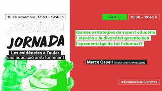 Atenció a la diversitat: algunes estratègies de l’Institut Caterina Albert - Mercè Capell