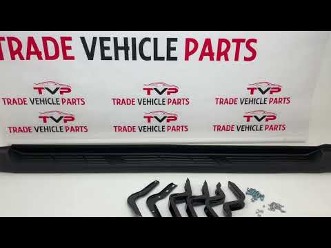 Fits Toyota Hilux MK8 2016- Running Boards Side Steps Double Cab Models Only 100% video