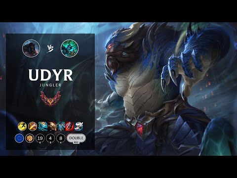 Udyr Jungle vs Hecarim - EUW Grandmaster Patch 12.21