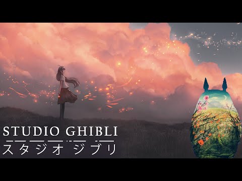 [No ads] Best Relaxing Piano Studio Ghibli Complete Collection 🎵 Relaxing Music, Deep Sleeping Music