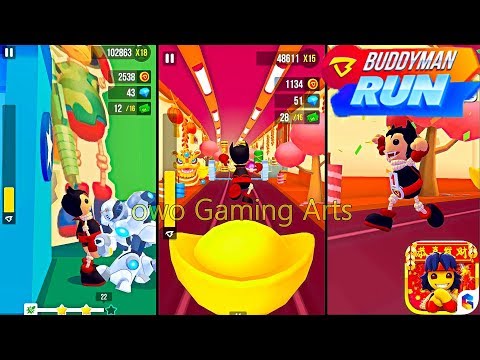 Buddyman Run - Part 5 - Level 21~25 - Unlock Nicolas