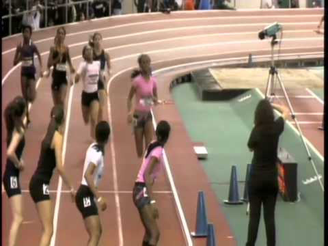 Girls 4x400m Heat 3 - New Balance Indoor Nationals 2011
