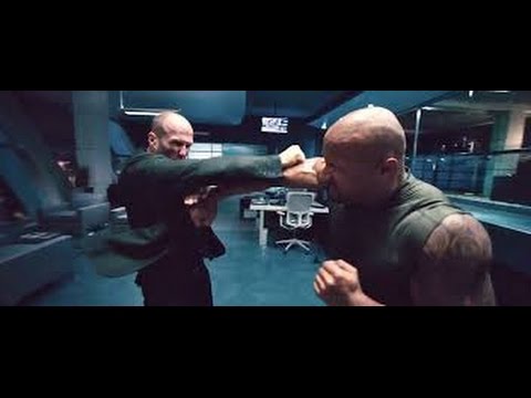 Rápido & Furioso 7 - Hobbs vs Shaw Pelea Completa Español Latino