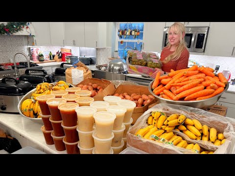 50 MASSIVE Freezer Meals on a Budget from Scratch + Epic Meal Prep for My Family of 10