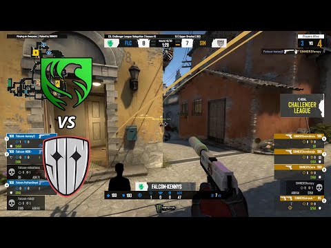 Falcons vs SINNERS - HIGHLIGHTS  - INFERNO - ESL CHALLENGER LEAGUE  Relegation - CSGO 2022