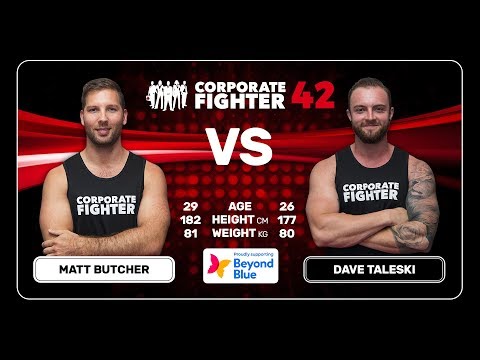 Corporate Fighter 42 - Matt Butcher vs Davor Taleski