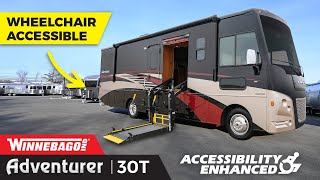 Wheelchair Accessible RV? Winnebago Adventurer AE Class A motorhome