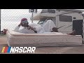 Mamba Smith tours what was left behind at Talladega