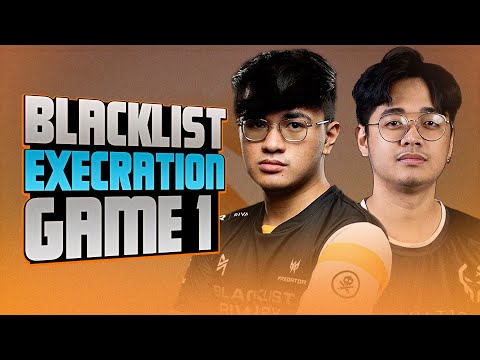 BLACKLIST vs EXECRATION - GAME 1 - CAST WITH CHIEF, ALO AND KIMO - TI SEA CLOSED QUALIFIERS