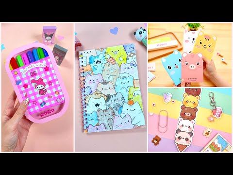 DIY - CUTE SCHOOL SUPPLIES IDEAS