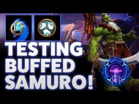 Samuro Bladestorm - TESTING BUFFED SAMURO! - Grandmaster Storm League