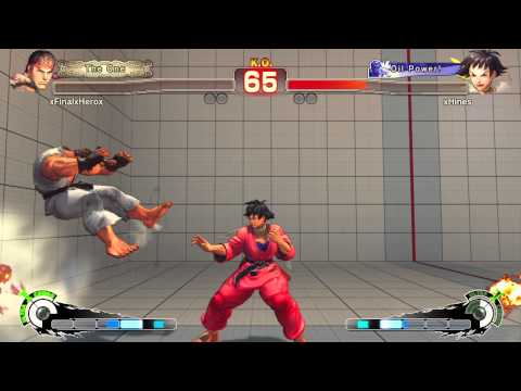 SSF4AE Ranked N.A.: xFinalxHerox (Ryu) VS xHines (Makoto)