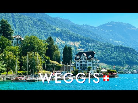 Weggis, Switzerland 4K - The most charming Swiss village in Lake Lucerne